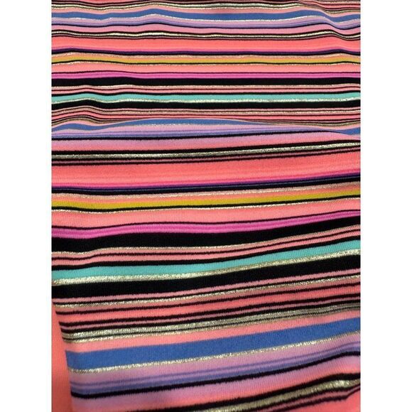 Victorias Secret VS Striped Pink Multicolor Bikini Bottom Size Large - Picture 5 of 6